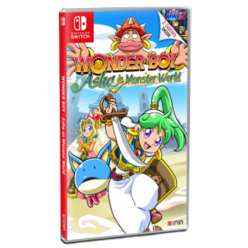 Switch Wonder Boy Asha in Monster World