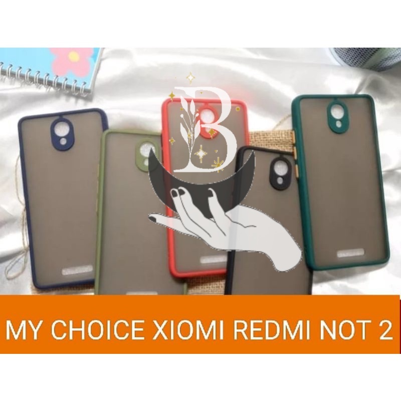 case slikon xiomi redmi not 2 casing hp SILICON