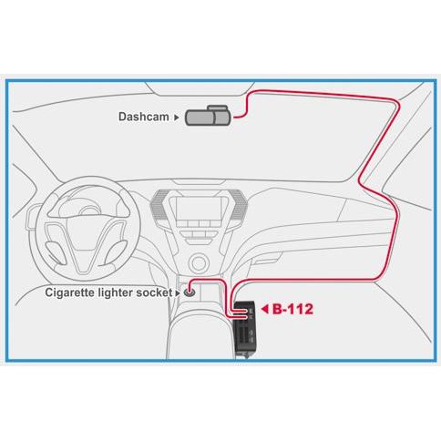 Blackvue DR650-2CH - Kamera Mobil 2 Channel dengan WiFi dan GPS