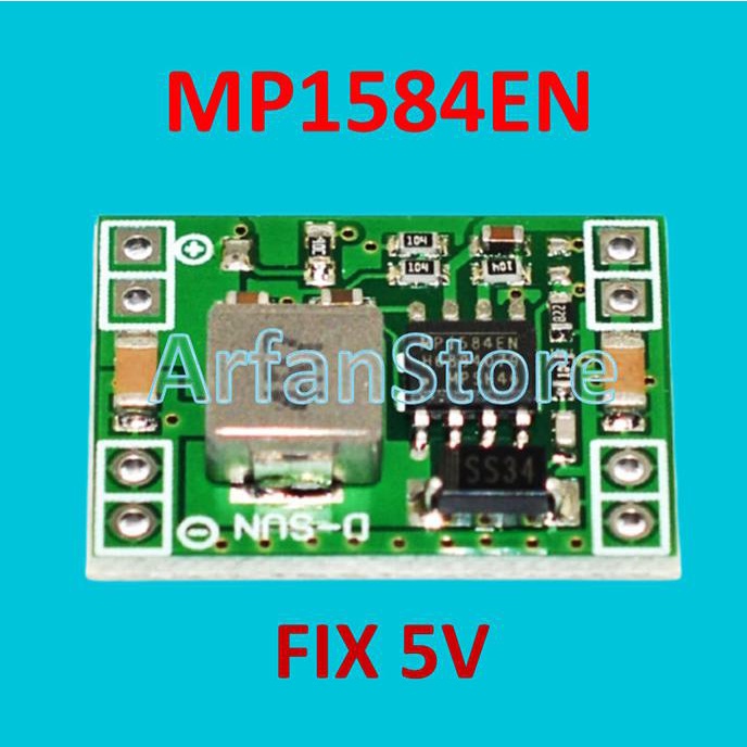 Dc Buck Converter 3A Fix 5V Step Down Mp1584En Arfans57 Diminati Banget