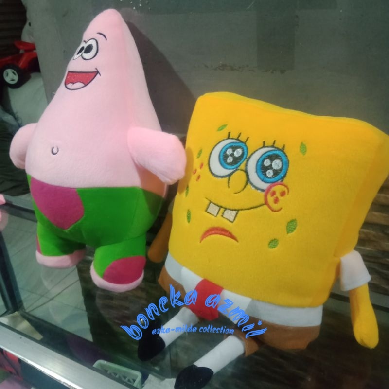 Boneka spongebob patrick/ sepasang