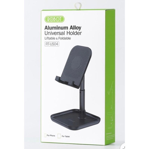 Holder HP ROBOT Aluminium Alloy Stand for Tablet RT-US04 Kuat Kokoh