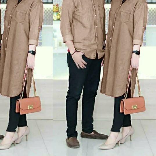 ➧ AS.FASHION--US-BAJU COUPLE MUSLIM-COPLE KELUARGA MUSLIM-COUPLE BAJU KOKO DAN TUNIK-COUPLE LEBARAN 