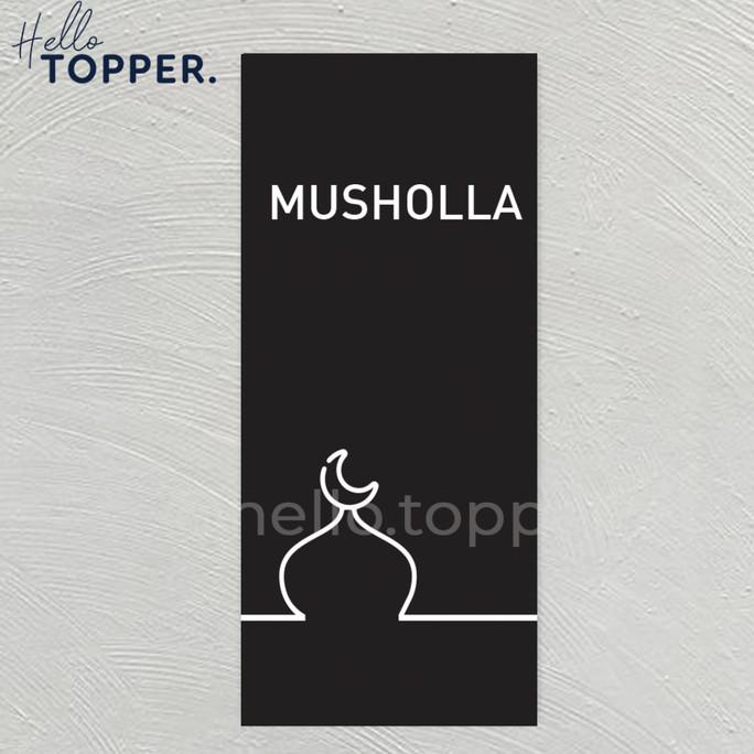 

Sign Label Akrilik Musholla | Ruang Musholla Acrylic Signage