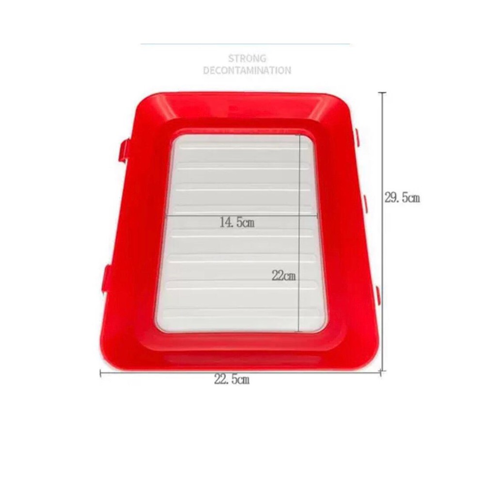 vacum food tray fresh/ tempat penyimpanan makanan segel vacum/ nampan kulkas/ wadah silikon  segel