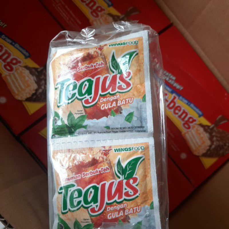 

teajus gula batu dan all varian