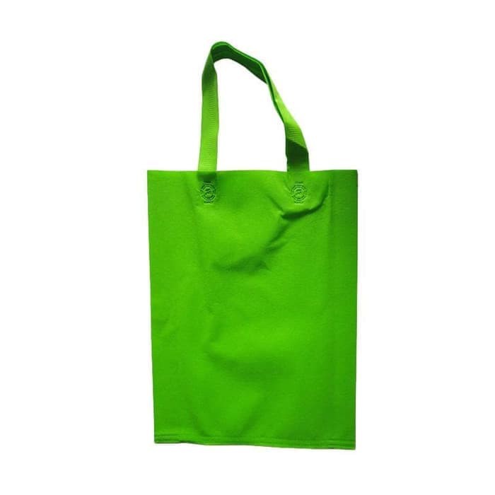

Dijual Tas Kain Spunbond 30x40 HIJAU Promosi Souvenir Ulang Tahun Limited