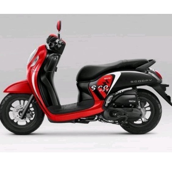 STRIPING STANDAR ORI LIST STIKER SCOOPY SPORTY TAHUN 2022 STIKER SCOOPY NEW SPORTY FI 2022