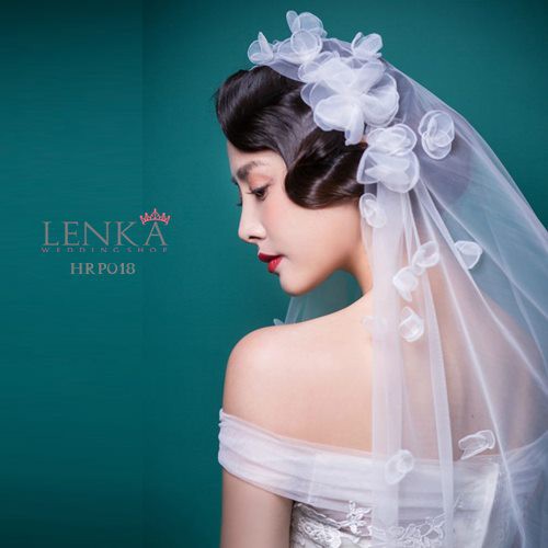 [PRODUK FAVORIT] VEIL WEDDING SLAYER AKSESORIS PENGANTIN WANITA PANJANG HRP018