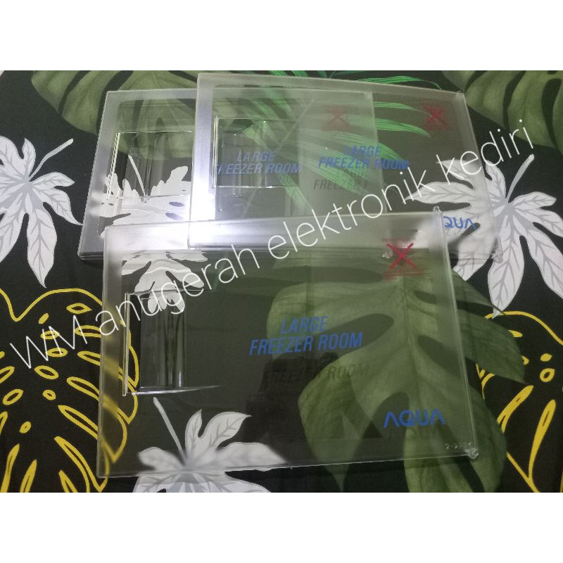 TUTUP PINTU FREZZER KULKAS AQUA AQR D191 / Sanyo 187 RESMI AQUA ORIGINAL