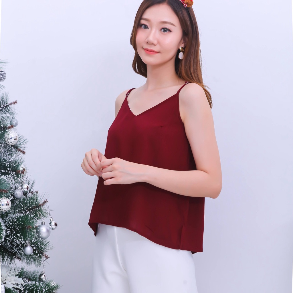 V966 Crinkle Top - 4 COLORS &amp; 2 Size