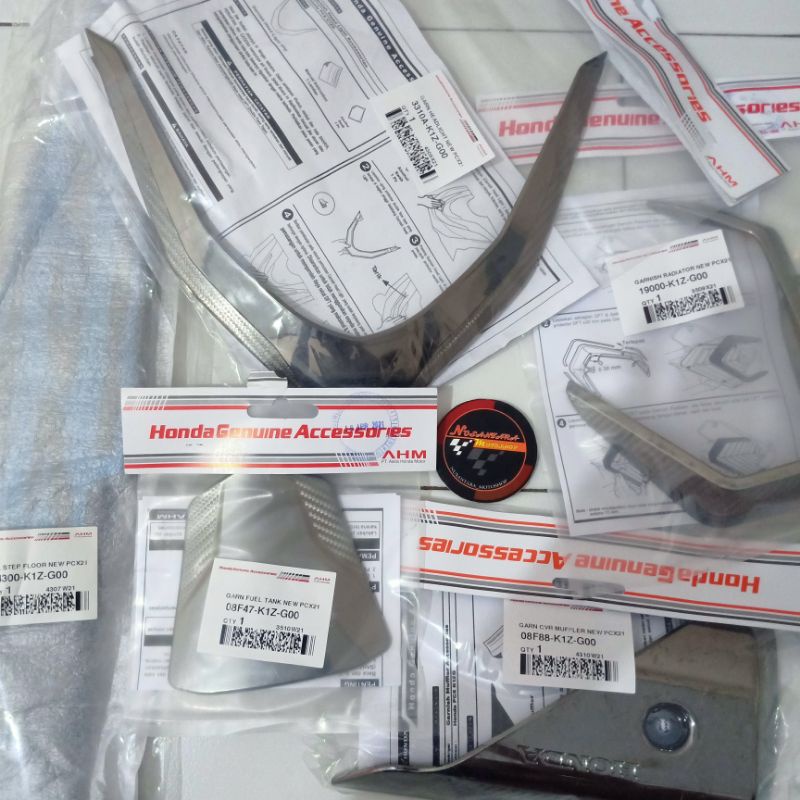 Paket Aksesoris NEW PCX 160 4 Item