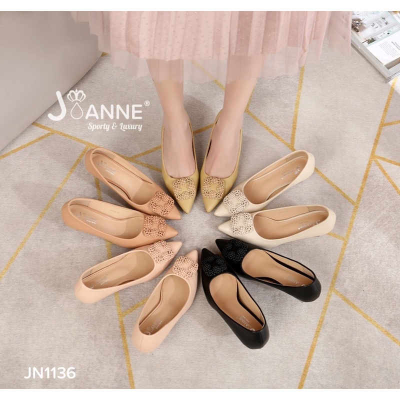 JOANNE High Heels Shoes Import Wanita JN1136 [ORIGINAL BRAND]