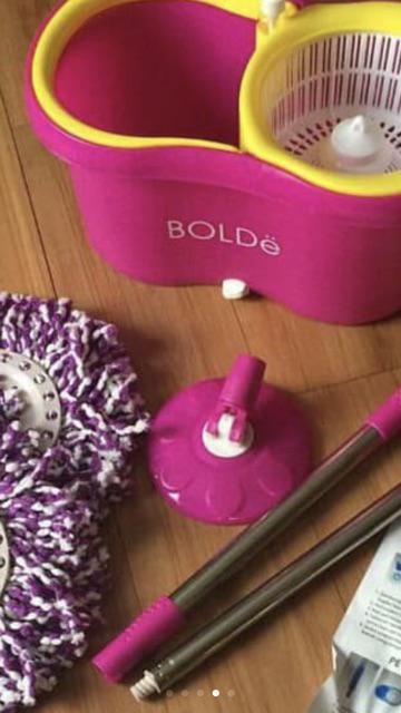 Alat Pel Supermop Bolde 169x+ (lubang Drainase Dan Tmpt Sabun)