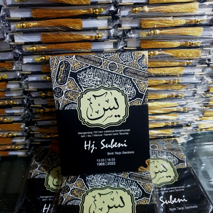 

Buku Yasin & Tahlil Hard Cover Linen 192 Hal Hvs