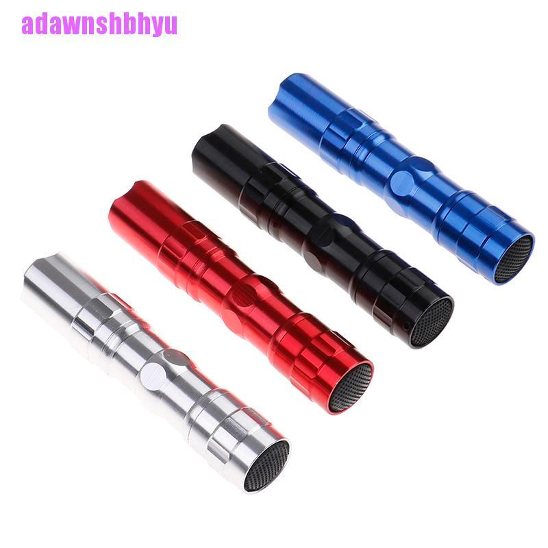 (adawnshbhyu) Senter Led Mini Portable Anti Air Bahan Aluminum