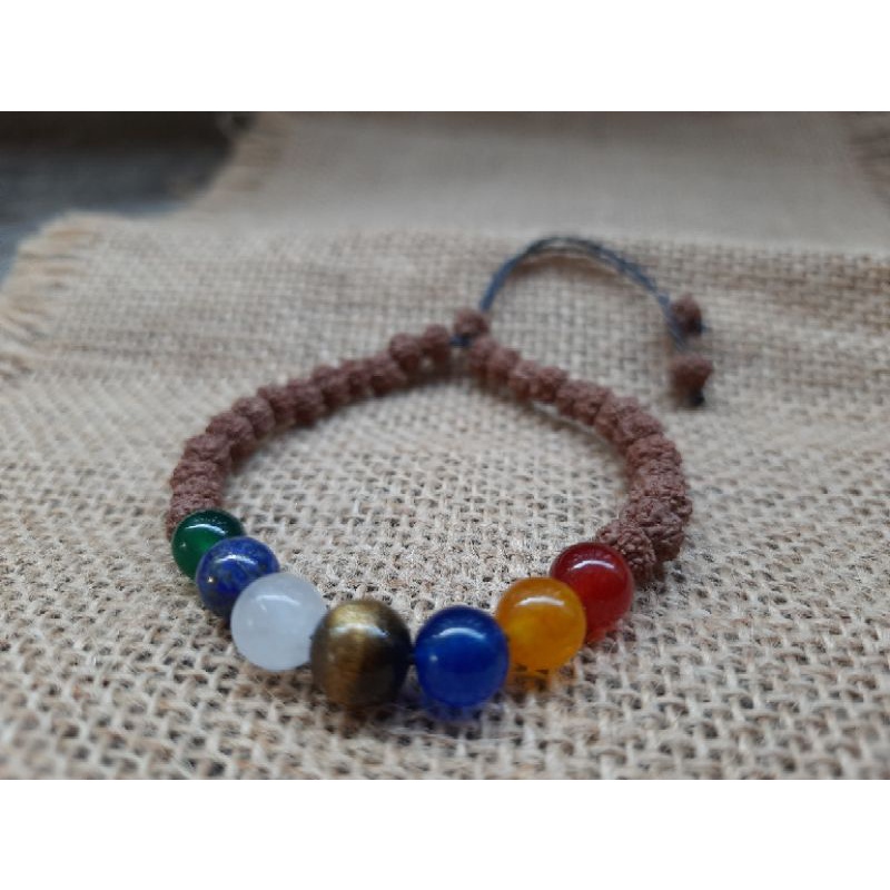 gelang chakra cakra rudhraks/ ginitri super