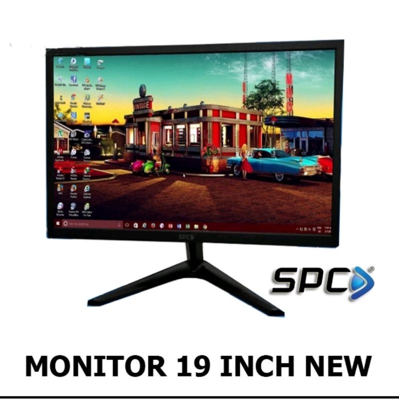 LCD LED MONITOR SPC HDMI 19A 19 Inch SM-19HD SM-19D