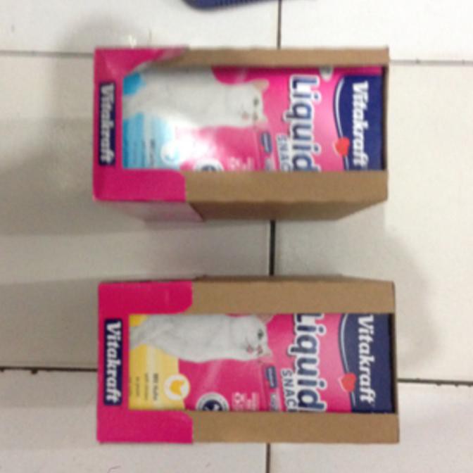 

OBRAL cemilan kucing vitakraft liquid cair Termurah