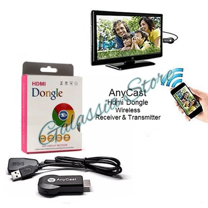 Jual HDMI Dongle AnyCast WIFI Display Reciever TV Wireless MiraScreen terbaik