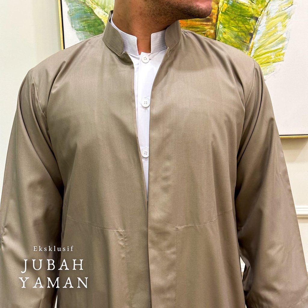 Jubah Eksklusif Yaman | Jubah Luaran Pria | Jubah Yaman Habaib