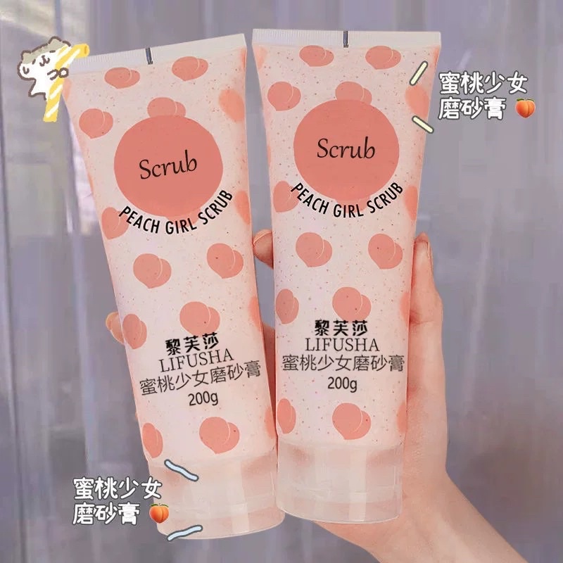 Liufusha whitening body lotion &amp; scrub