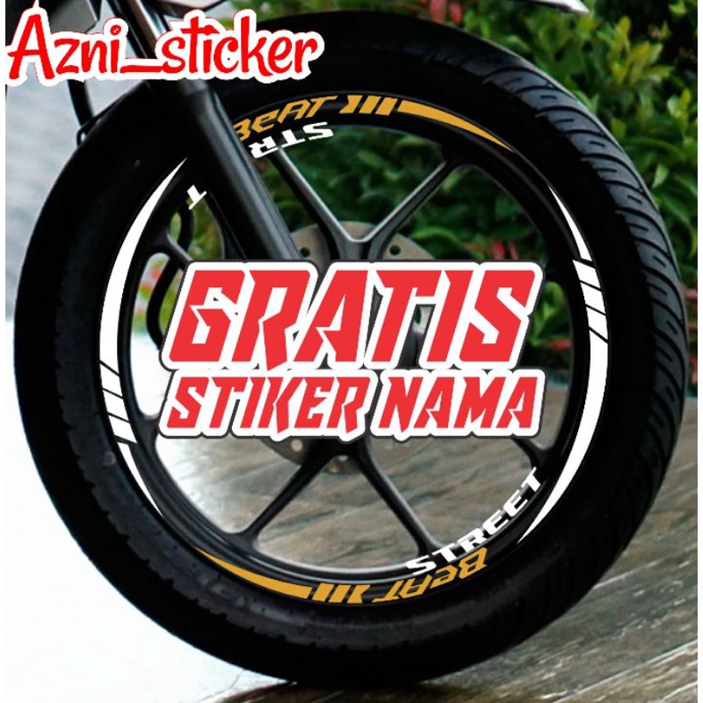 Stiker velk motor honda beat street