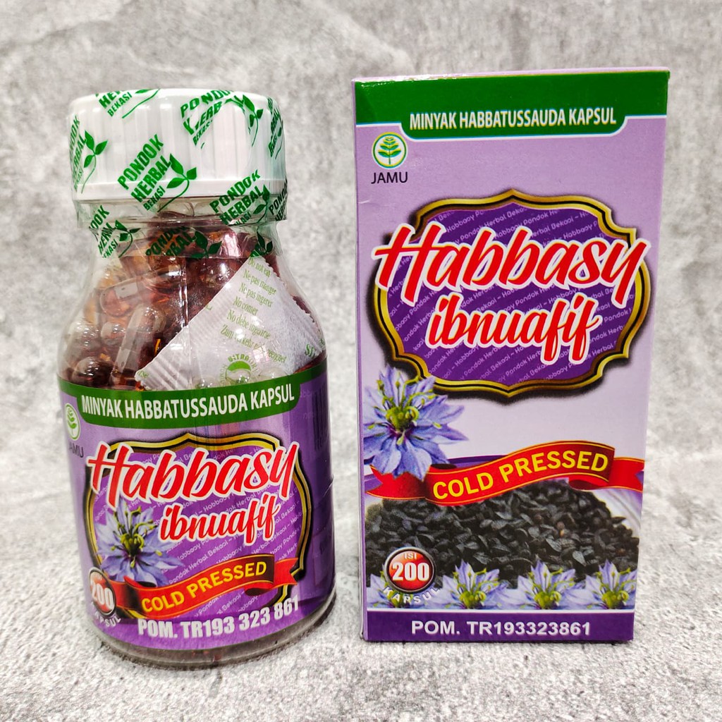 Habbasy ibnuafif 200 Capsule / Habbasy Ibnuafif 100 capsule