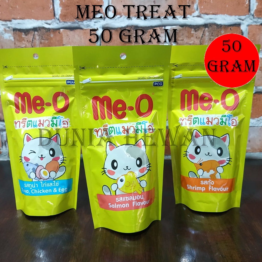 SNACK/CEMILAN KUCING KERING MEO TREAT/TREATS 50G 50 G 50GR 50 GR 50GRAM 50 GRAM