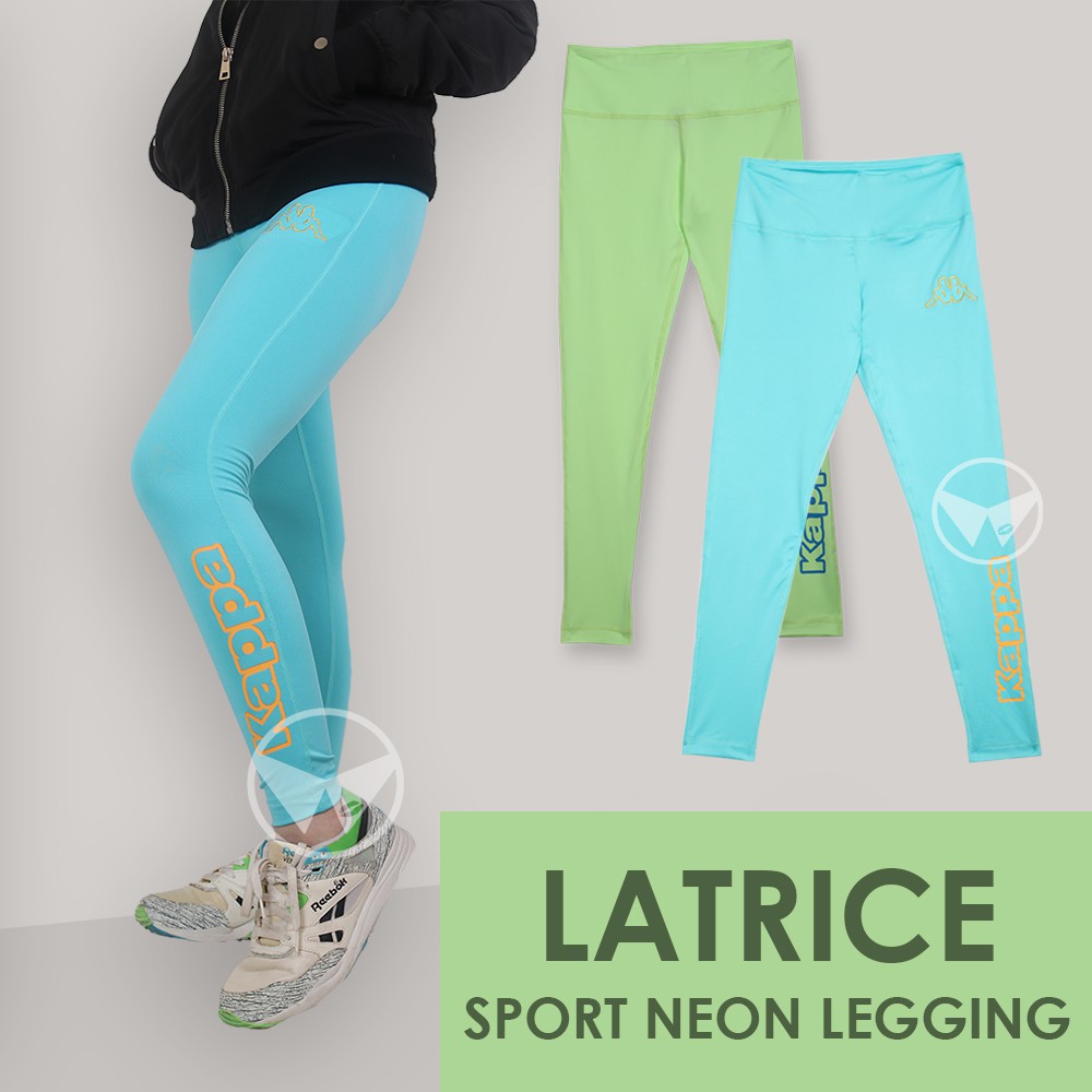 The-Fahrenheit Latrice Sporty Neon Legging for Women