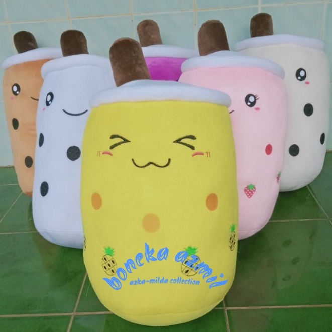 Boneka Boba bubble milk tea jumbo