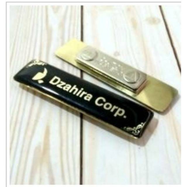 Nama dada magnet name tag