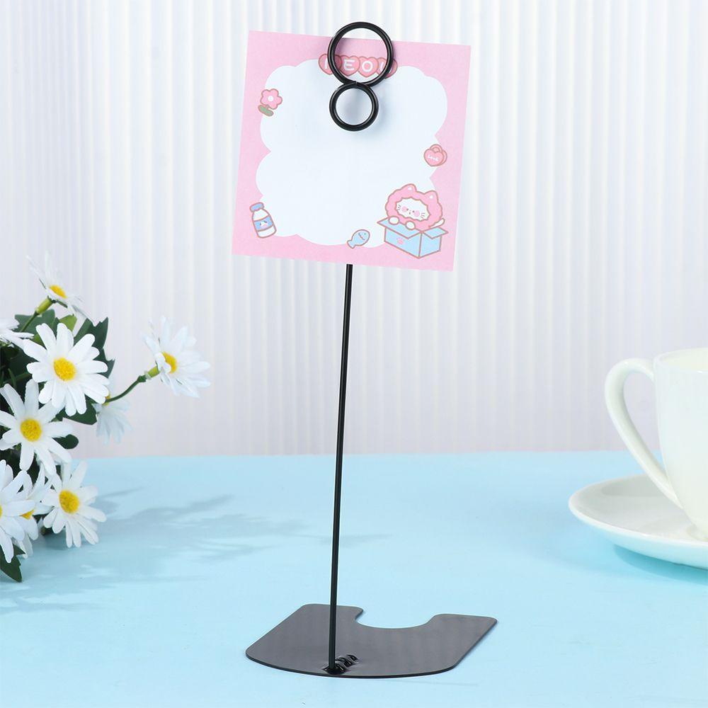 Chookyy Tempat Kartu Holder Dekorasi Desktop Wedding Foto Klip Harga Label Holder