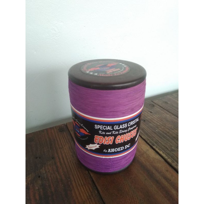 gelasan benang katun ahoed dc edisi chusus klos kayu