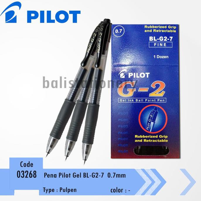 

Best Produk] Pena Pilot Gel Bl-G2-7 0.7Mm - Biru