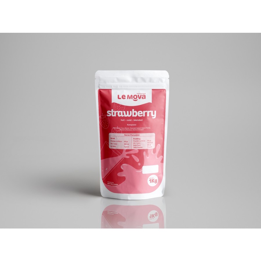 

BUBUK STRAWBERRY LEMOVA / POWDER STRAWBERI / BUBUK MINUMAN 1Kg