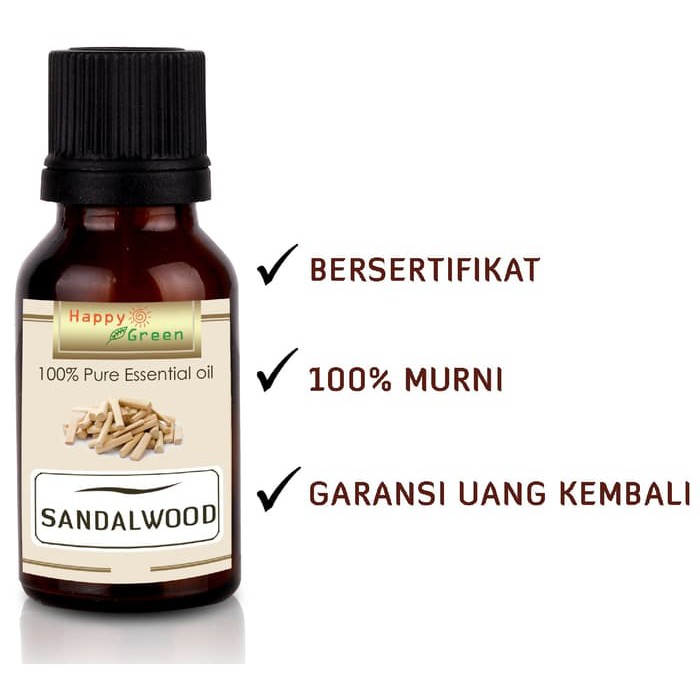 Sandalwood Essential Oil (Minyak Cendana) 5 ml | 100% Pure Impor