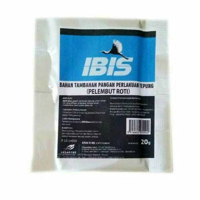 

IBIS BLUE 20gr Bahan Pelembut Pengempuk Roti