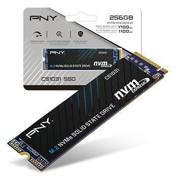 PNY SSD NVME 256GB CS1031 PCIE Gen 3x4 M.2 2280