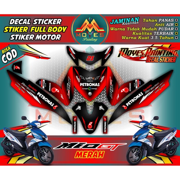 decal stiker mio gt-stiker decal mio gt-stiker motor mio gt-stiker mio gt fullbody-stiker yamaha mio