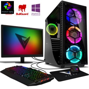 PC Gaming Full Set Intel Core I7 | Ram 16 Gb | GTX 1050ti 4GB GDDR5 | Monitor 22 Inci GAMING | Paket