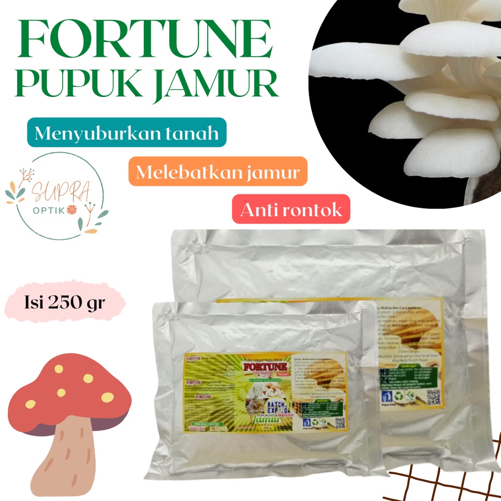 Pupuk Nutrisi Budidaya Jamur Tiram, Pupuk Alami Jamur Kuping Tiram Enoki Shitakke