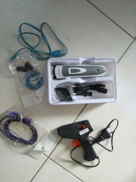 Glue Gun 20 Watt Alat Lem Tembak Serbaguna New Ada Tombol On /off