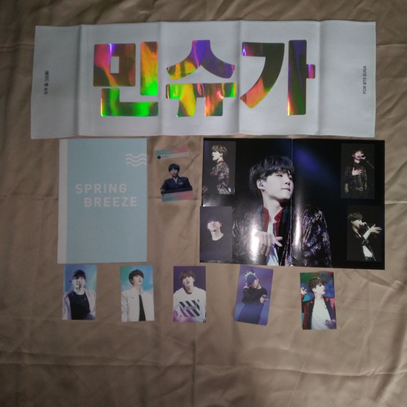 [BOOKED] BTS SUGA FANSITE SLOGAN FROM ADDSOMESUGA PHOTOCARD PC TAEHYUNG JUNGKOOK JIMIN JIN RM JHOPE