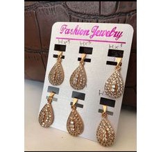 Liontin Kalung wanita Titanium Asli Keren Emas Gold Kuning Anti Karat Cewek cantik