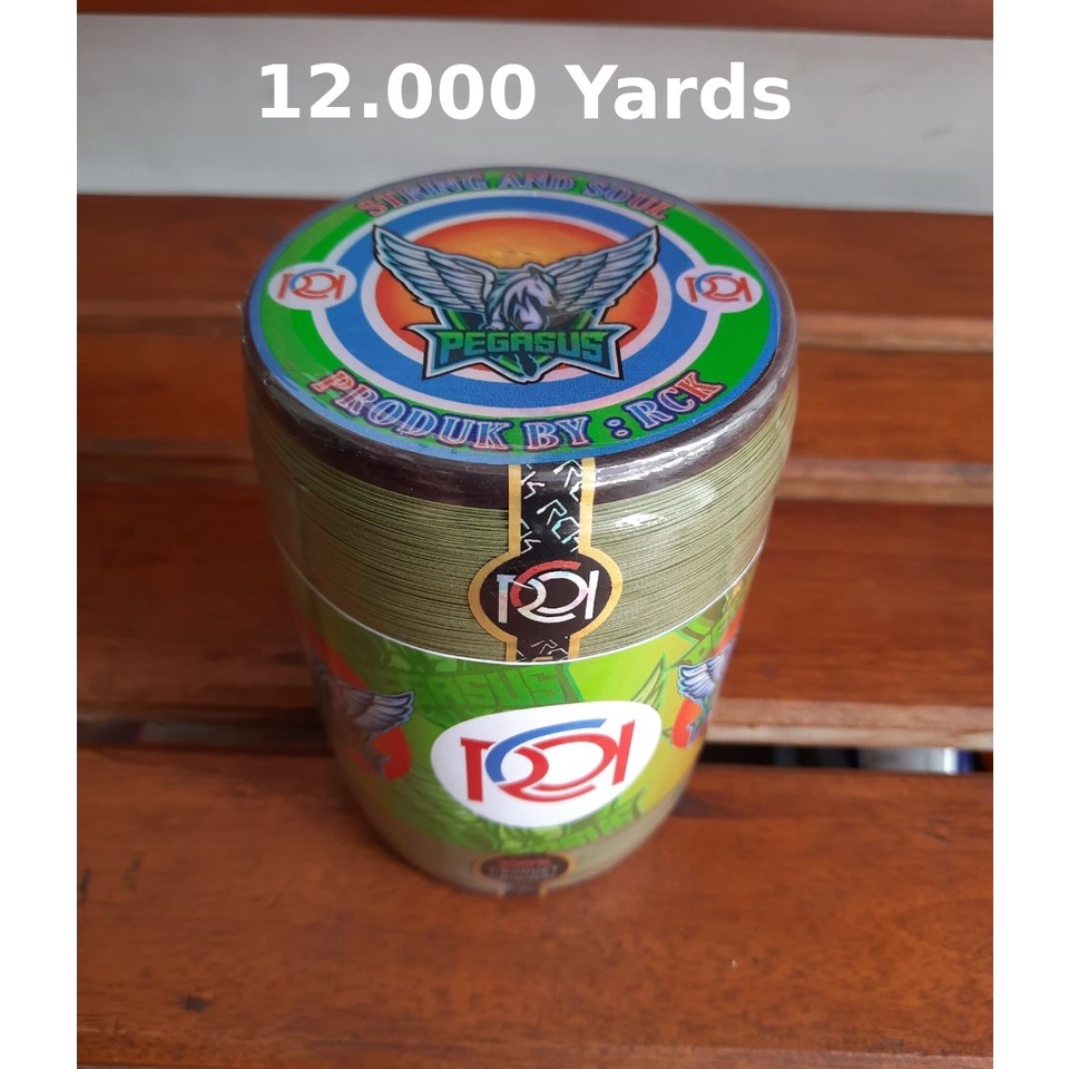 Senar Gelasan Pegasus Matot putih Tajam for Tournament 022 12.000 yards by RCK