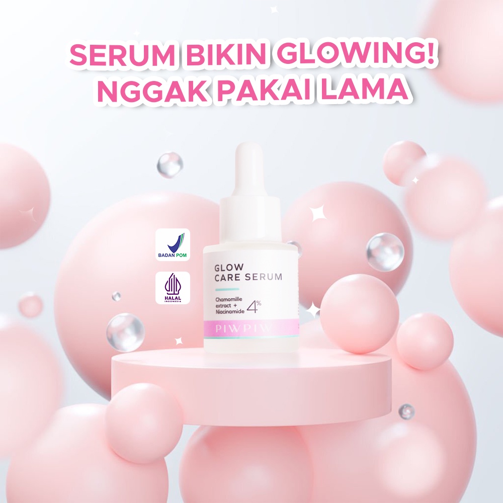 Serum Wajah Pencerah Wajah Piw Piw Glow Care Serum