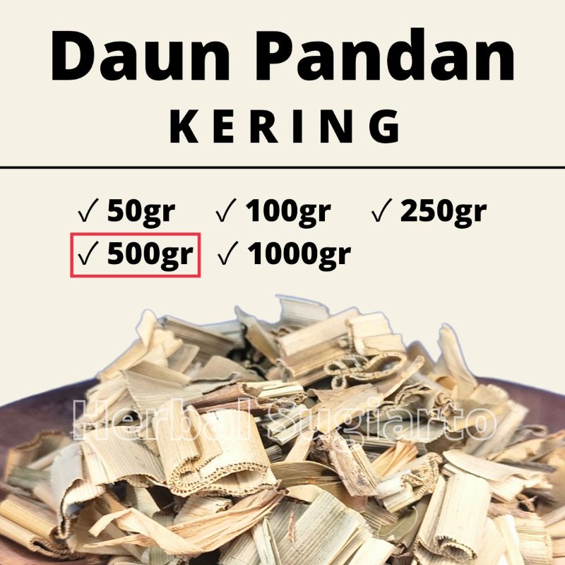 

GROSIR Daun Pandan Kering 1kg 1000gr 500gr 250gr 100gr 50gr Kualitas BAGUS 500gr