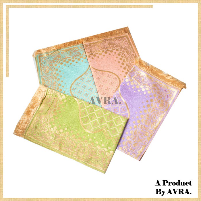 Souvenir Sajadah Turkey Premium Lembut Dan Tebal Empuk Sejadah Original Lipat Traveling
