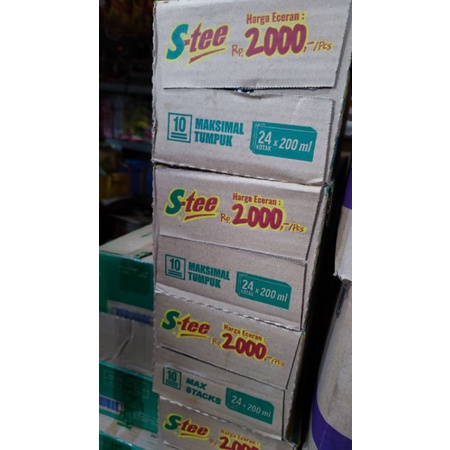 

1 Dus - S-tee 200 ml isi 24 kotak
